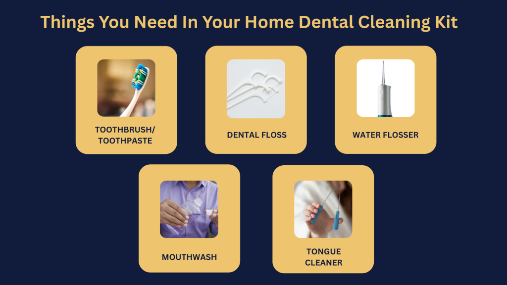 home dental cleaning kit